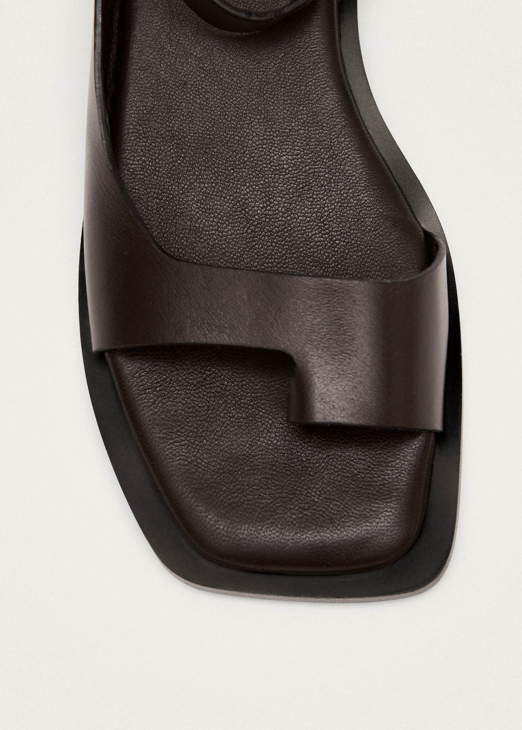 Tebas Brown Leather Sandals