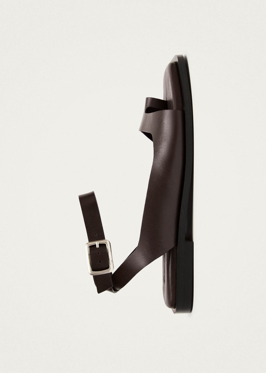 Tebas Brown Leather Sandals