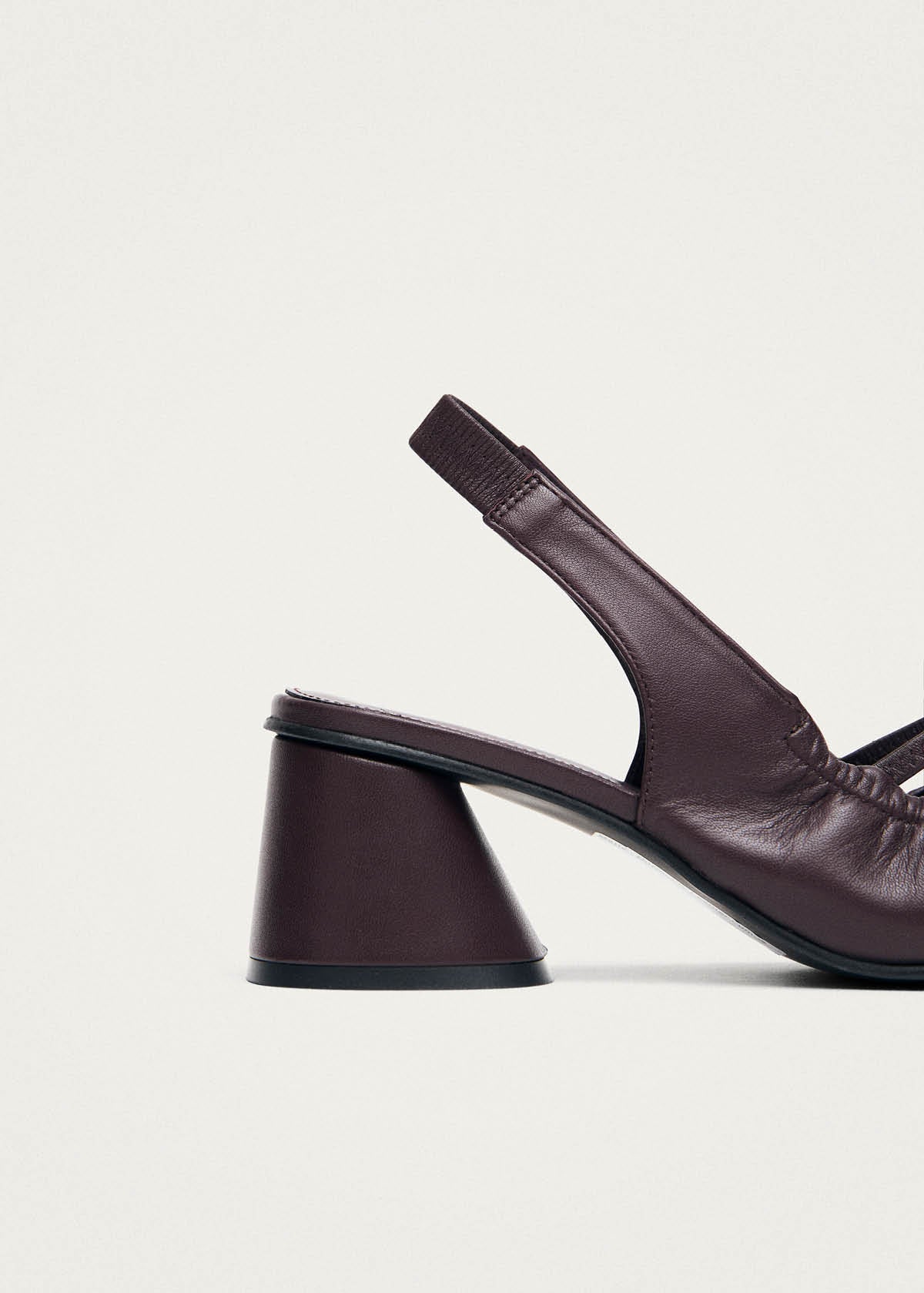 Marly Burgundy Leather Pumps