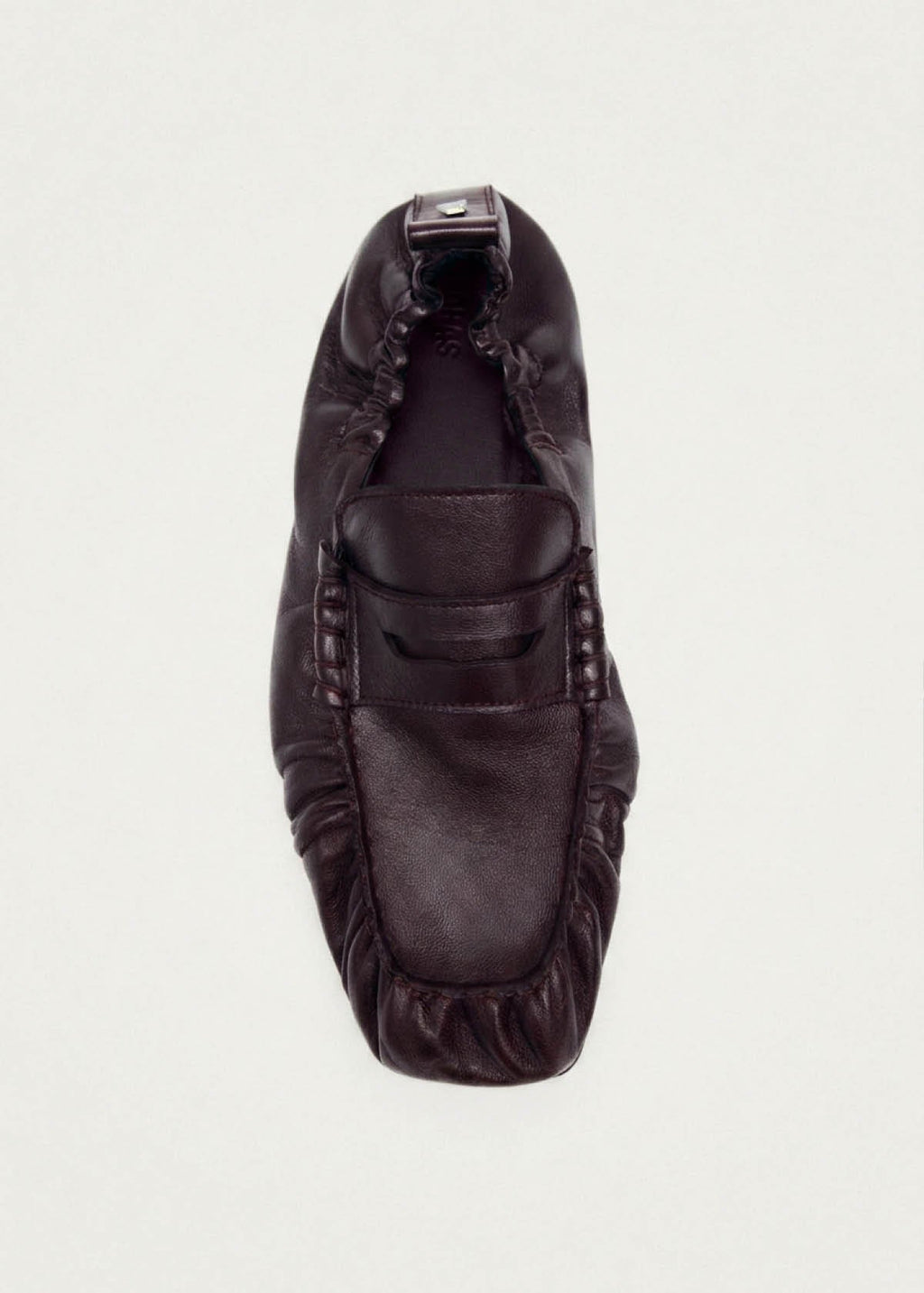 Sage Burgundy Leather Loafers