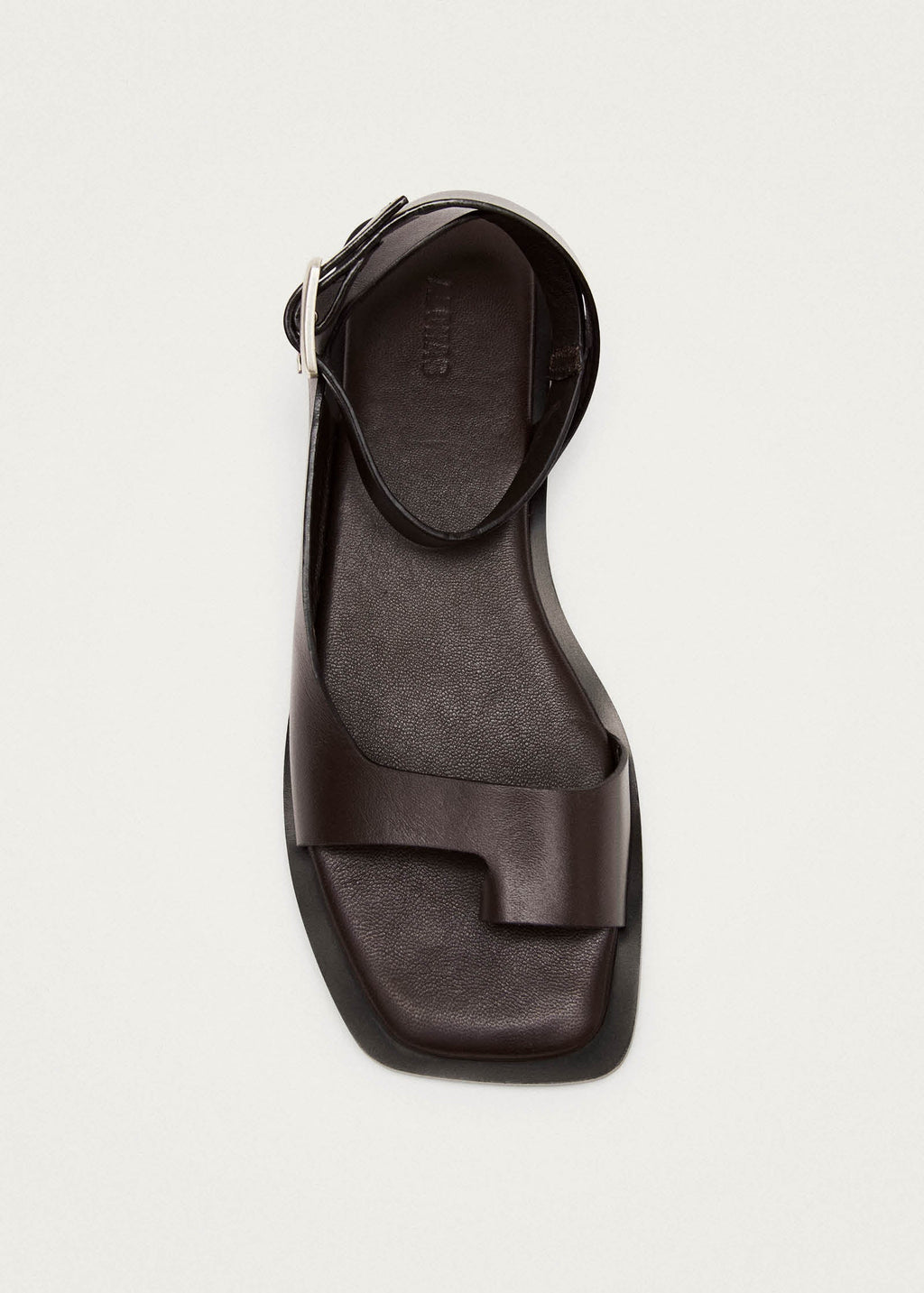 Tebas Brown Leather Sandals