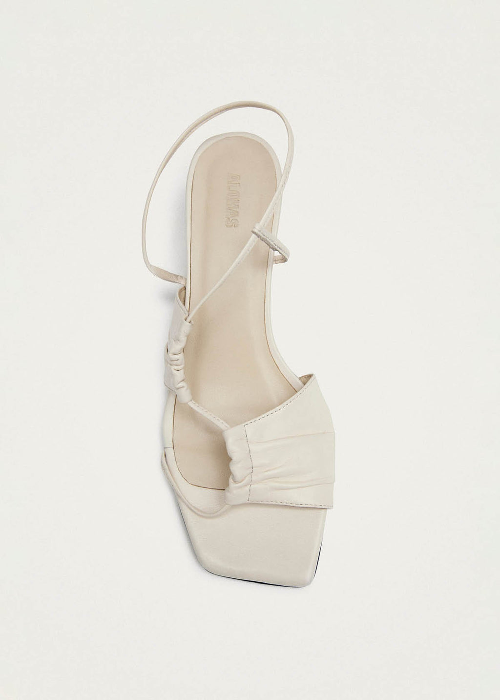 Juniper Cream Leather Sandals
