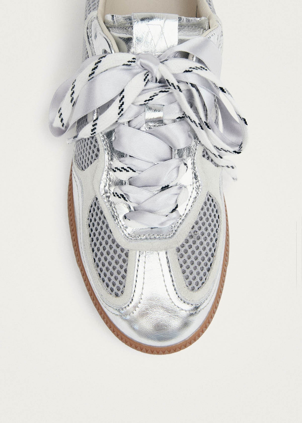 Tb.490 Mesh Silver Sneakers