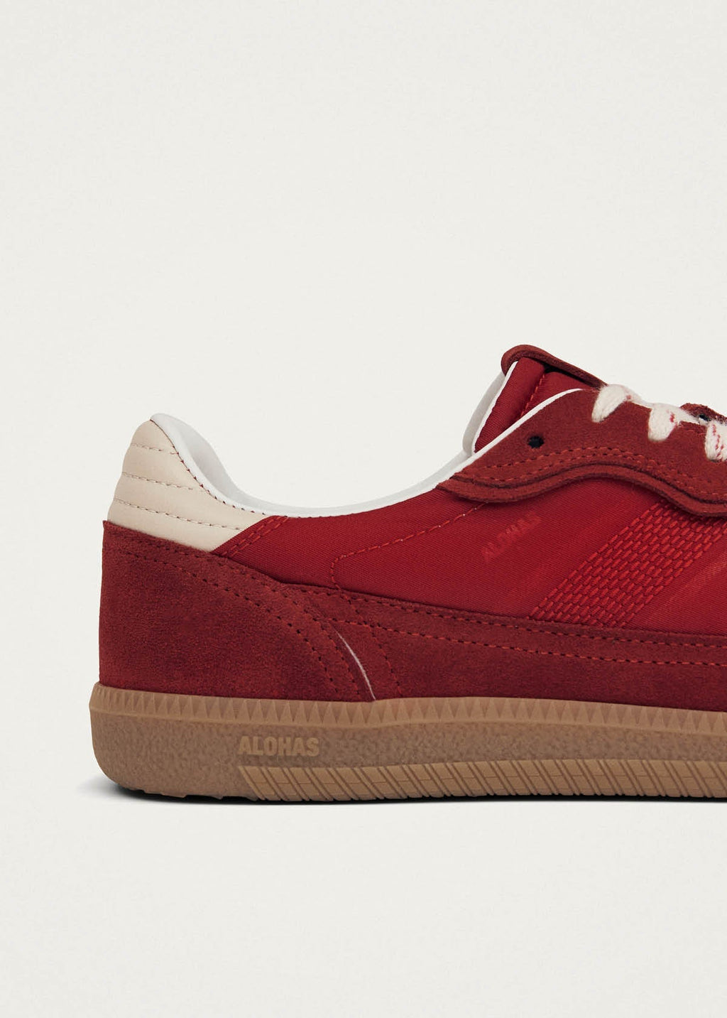 Tb.490 Rife Sheen Red Leather Sneakers