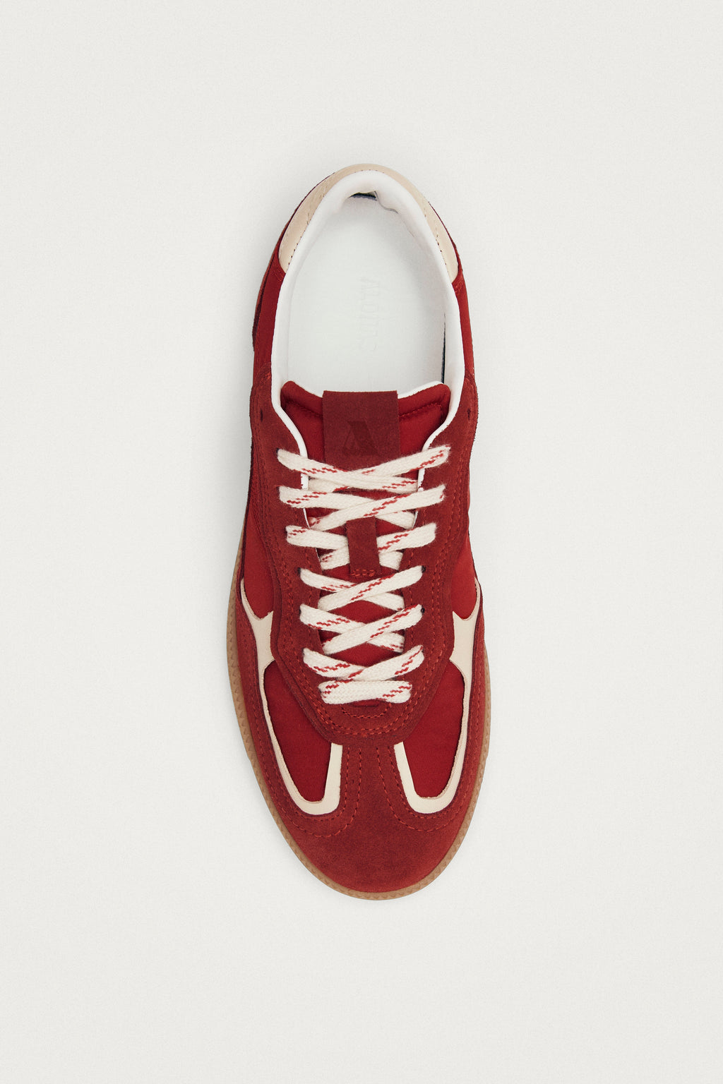 Tb.490 Rife Sheen Red Leather Sneakers