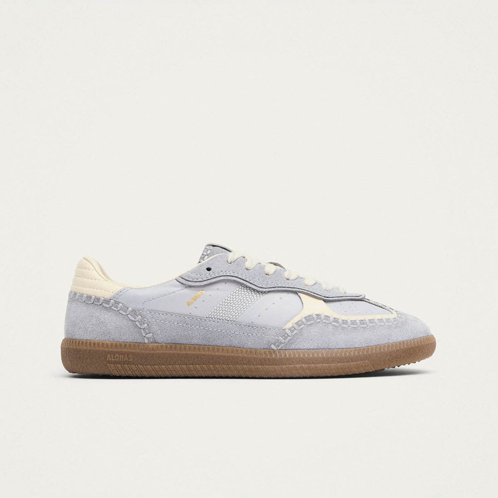 Tb.490 Recycled Pale Blue Leather Sneakers