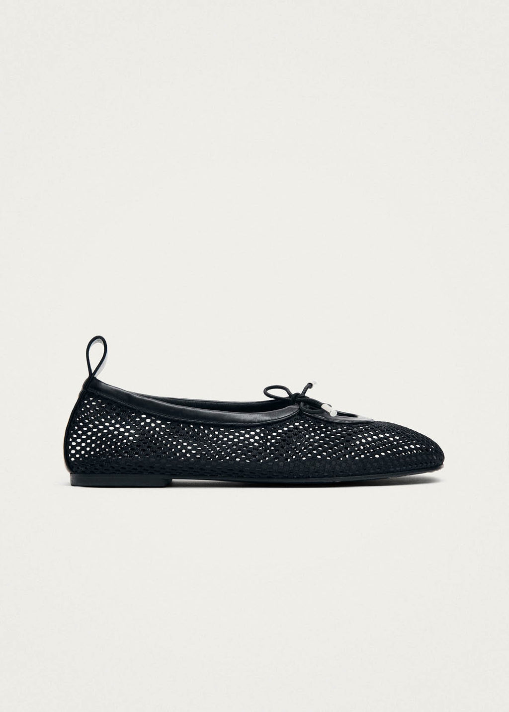 Rosalind Mesh Black Ballet Flats