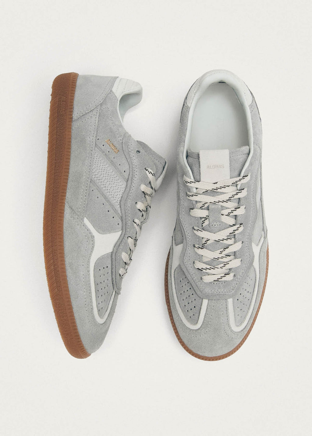 Tb.490 Rife Grey Leather Sneakers