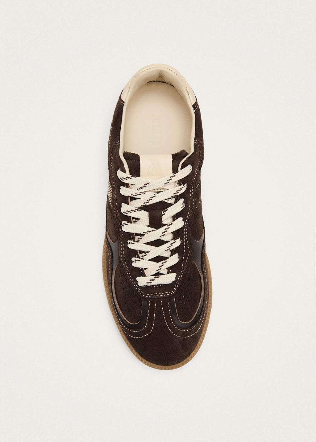 Tb.490 Rife Chocolate Cream Leather Sneakers