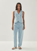 Manuela Light Blue Denim Vest