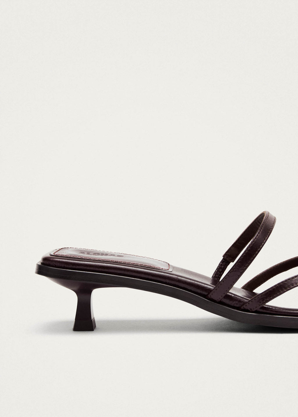 Liko Rift Dark Brown Leather Sandals