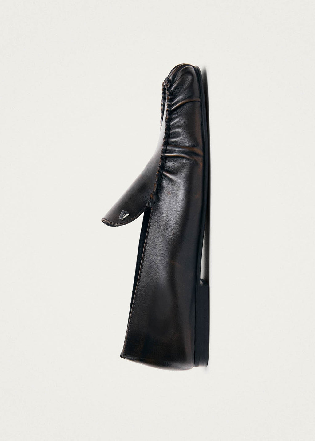 Gabe Vintage Effect Brown Leather Loafers