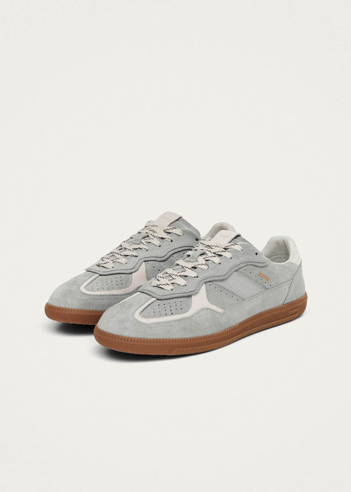 Tb.490 Rife Grey Leather Sneakers