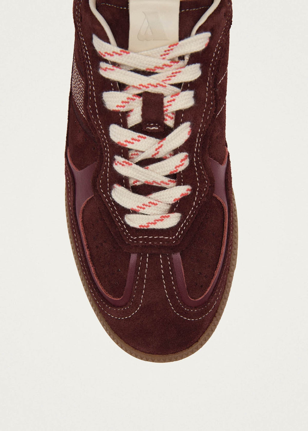 Tb.490 Rife Burgundy Cream Leather Sneakers