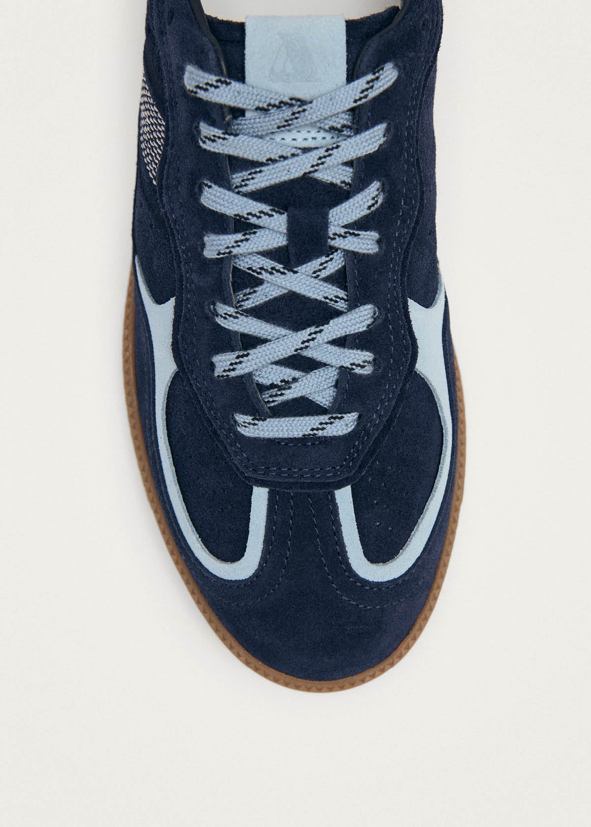 Tb.490 Rife Blue Tones Leather Sneakers