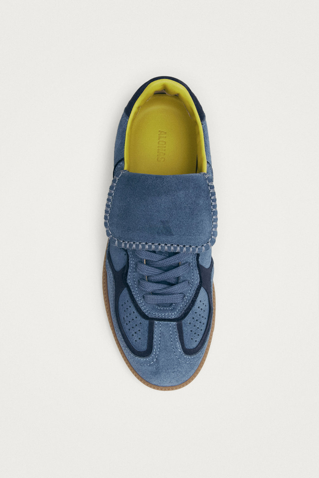 Tb.490 Club Suede Blue Leather Sneakers