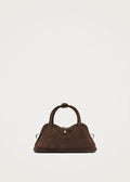 Hilma Mini Suede Brown Leather Bag
