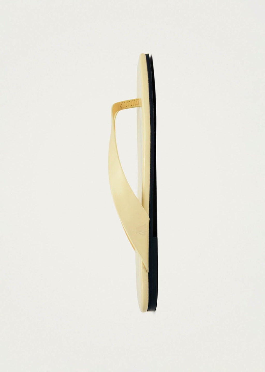 Ola Pale Yellow Leather Sandals