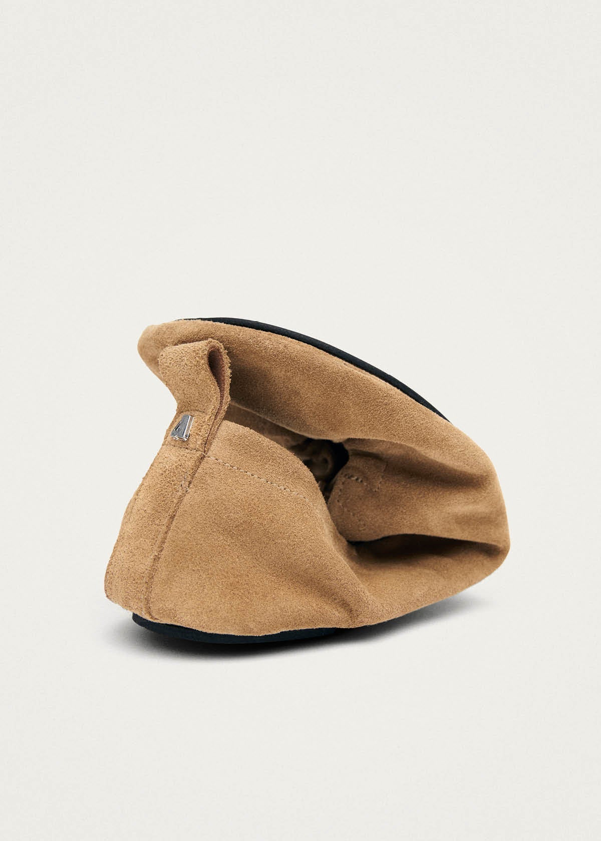 Rosalind Barefoot Suede Sand Leather Ballet Flats