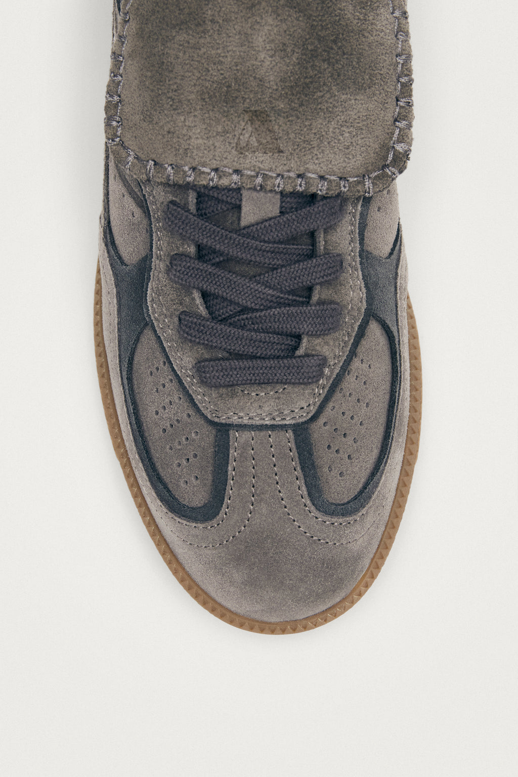 Tb.490 Club Suede Dark Grey Leather Sneakers