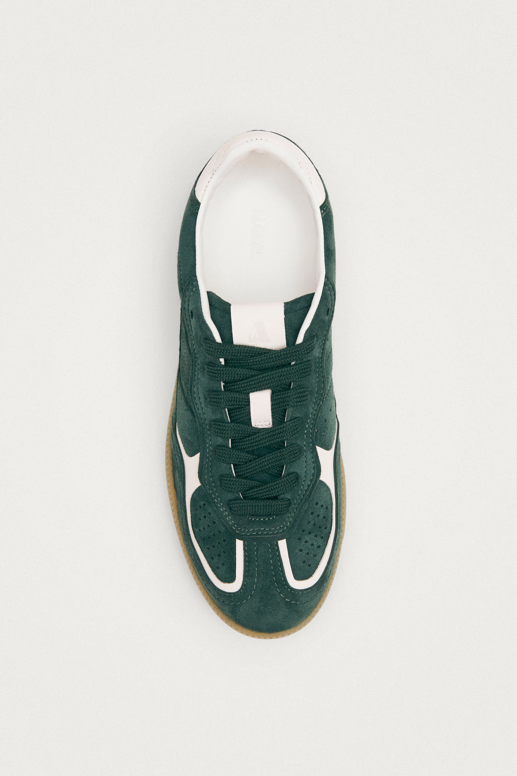 Tb.490 Rife Forest Green Leather Sneakers