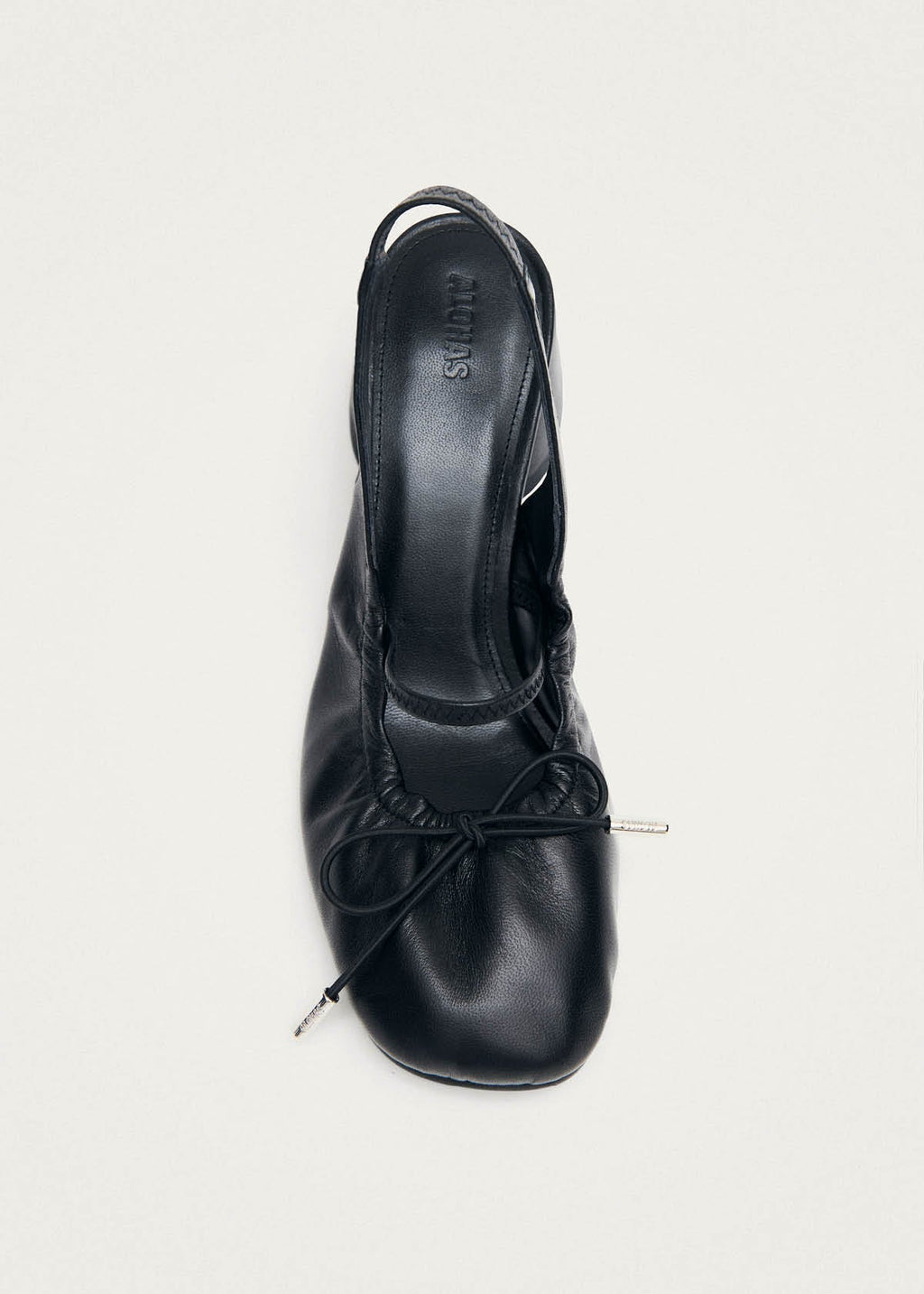 Marly Black Leather Pumps