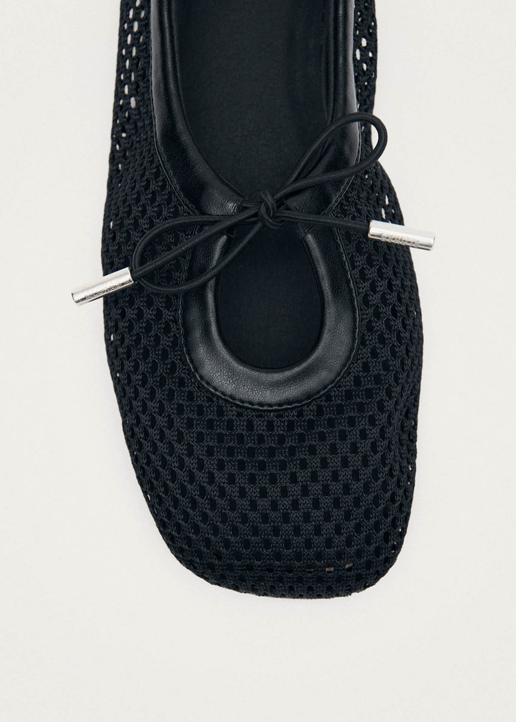 Rosalind Mesh Black Ballet Flats