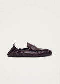 Sage Burgundy Leather Loafers